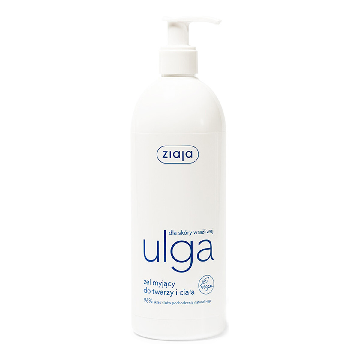 Ziaja Ulga Kremowy Żel Myjący Do Twarzy i Ciała 400ml