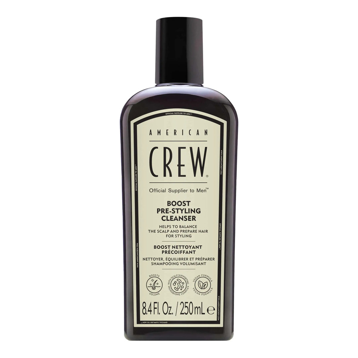American Crew Boost Pre-Styling Cleanser szampon zwiększający objętość do włosów cienkich 250ml