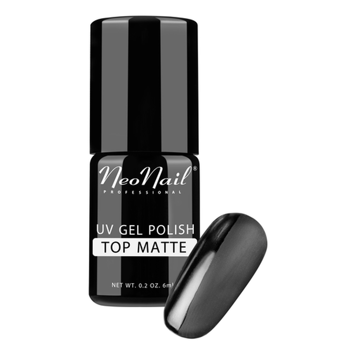 NeoNail Top Matte Lakier Hybrydowy UV Soak off Nawierzchniowy Matujący 6ml