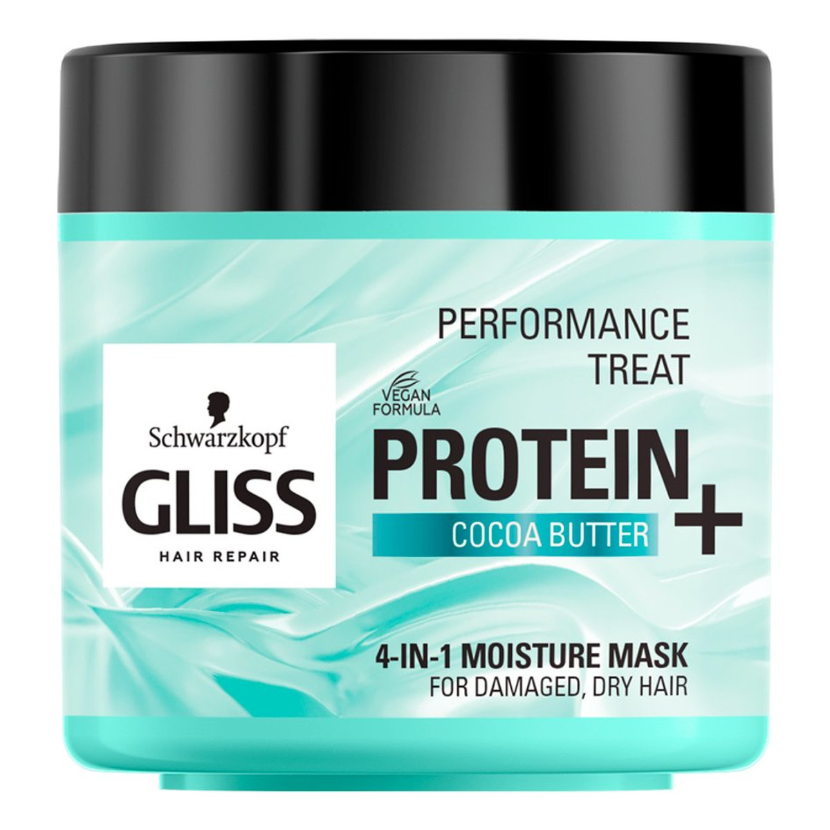 Gliss Performance Treat 4-in-1 maska nawilżająca do włosów Protein + Cocoa Butter 400ml