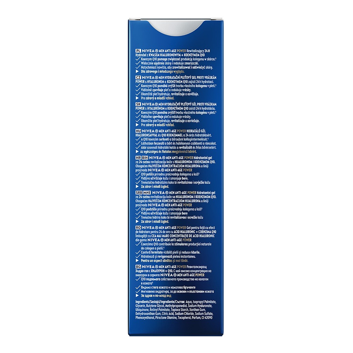Nivea Men Anti-Age Power rewitalizujący hydrożel do twarzy 50ml