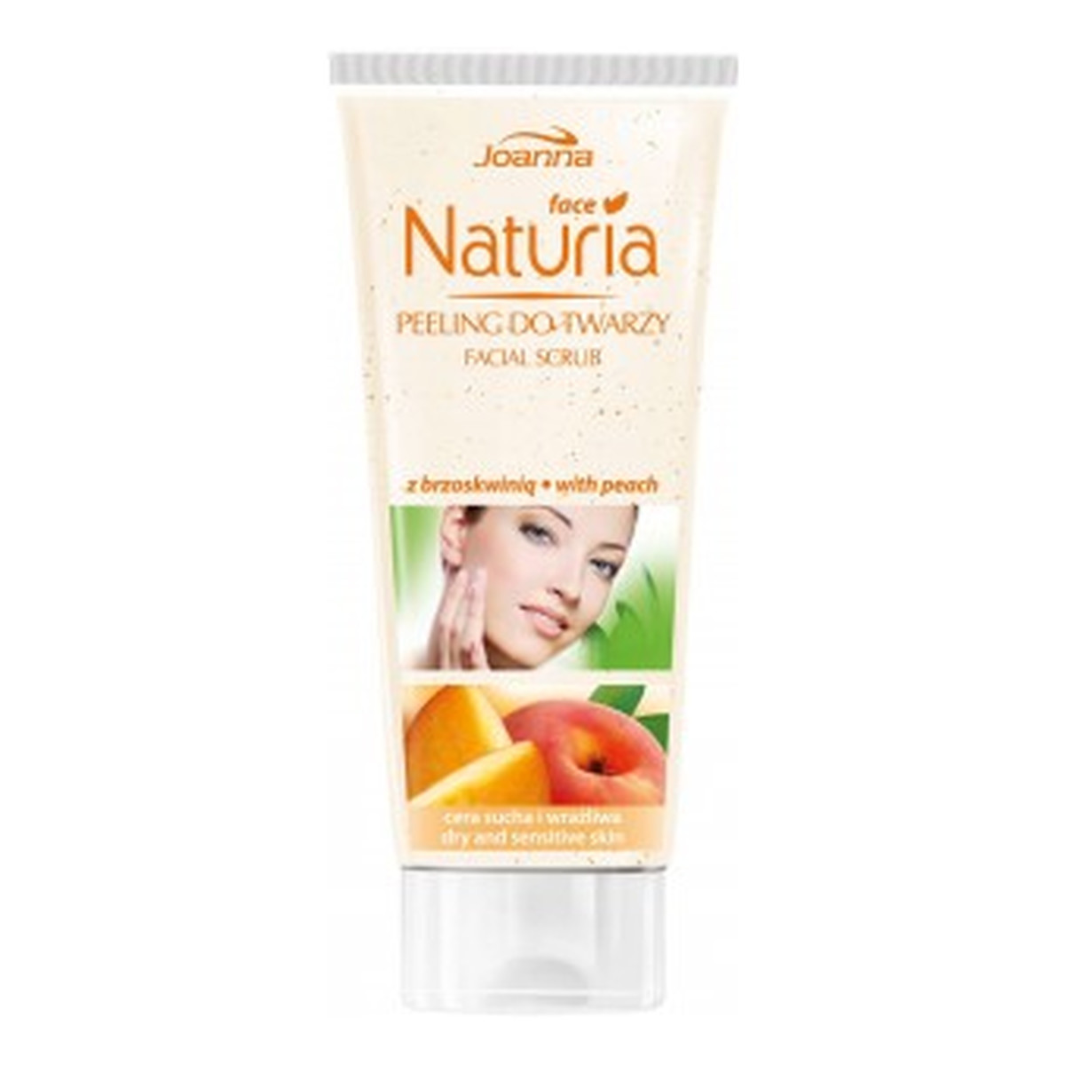 Joanna Face Naturia Peeling Do Twarzy z Brzoskwinią 75ml