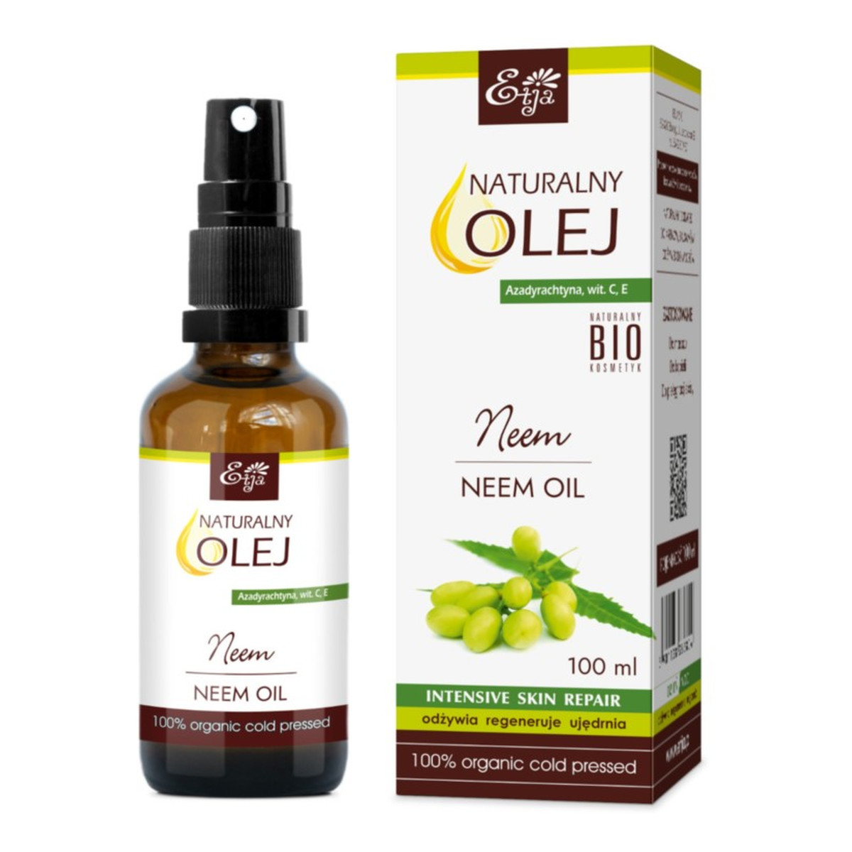 Etja Olej NEEM z miodoli indyjskiej 100ml