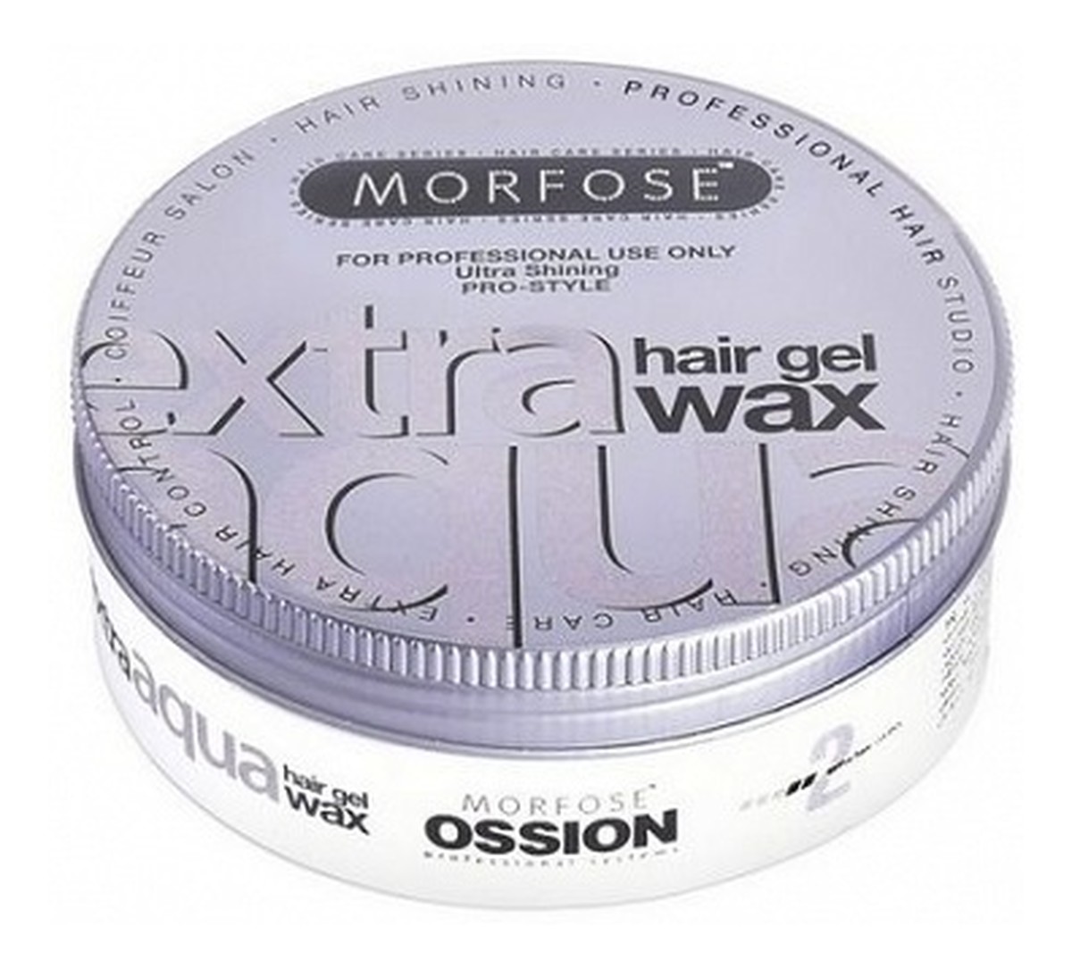 Extra aqua gel hair styling wax wosk do stylizacji włosów o zapachu gumy balonowej extra