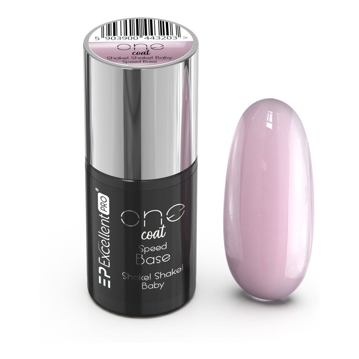 Excellent PRO One coat speed base kryjąca baza hybrydowa shake! shake! baby 7g