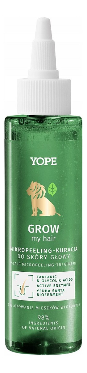 Grow my hair mikropeeling-kuracja do skóry głowy
