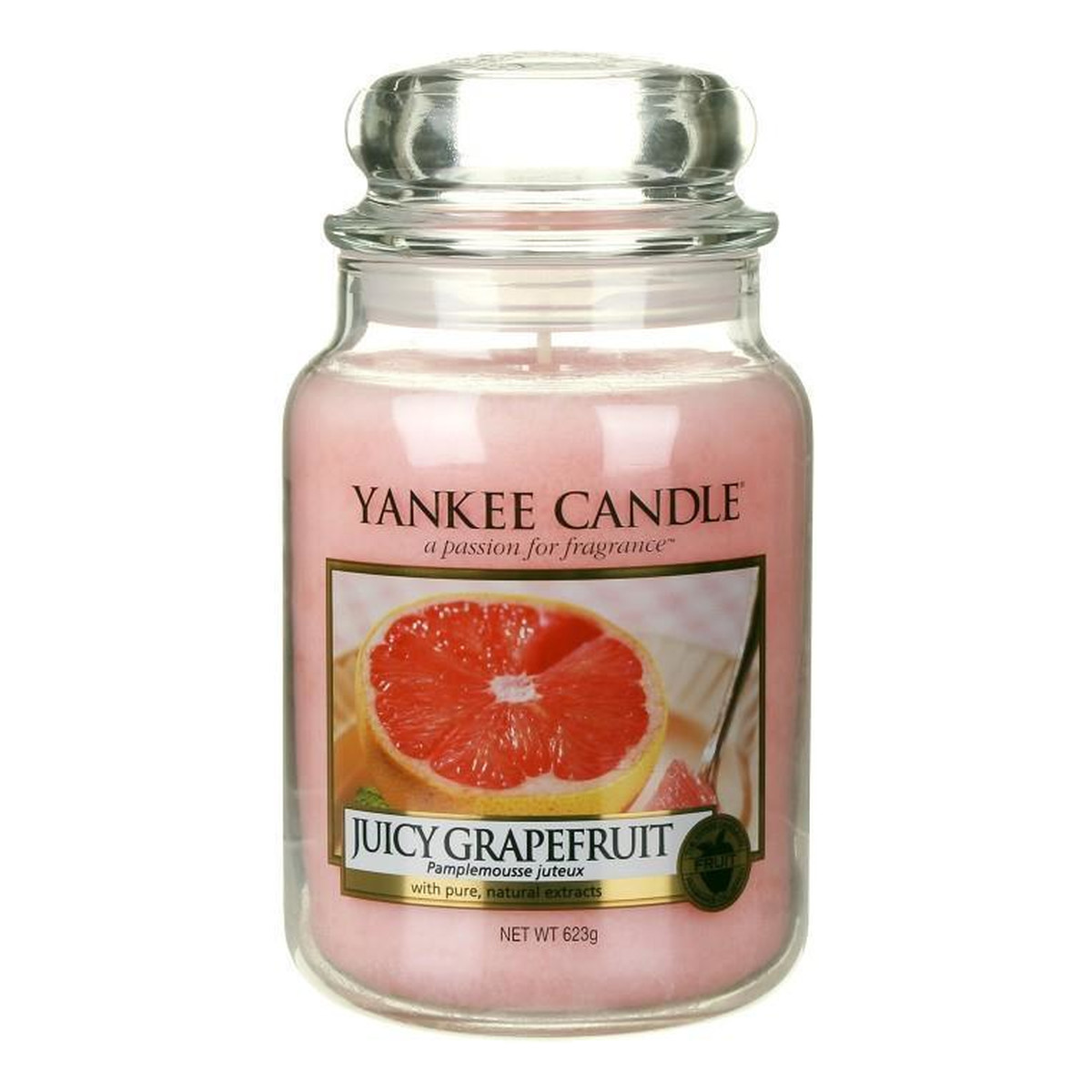 Yankee Candle Large Jar duża świeczka zapachowa Juicy Grapefruit 623g