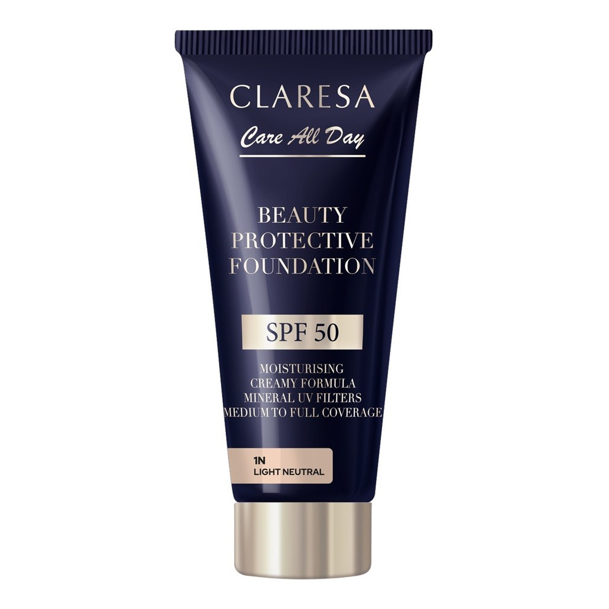 Claresa Care All Day Nawilżający podkład z filtrem SPF50 30ml