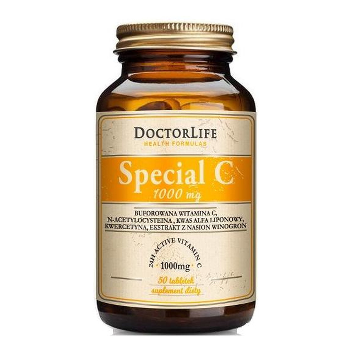 Doctor Life Special C 24h Active Vitamin C 1000mg suplement diety 50 tabletek