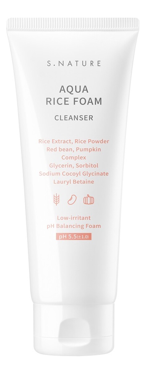 Aqua rice foam cleanser ryżowa pianka do mycia twarzy