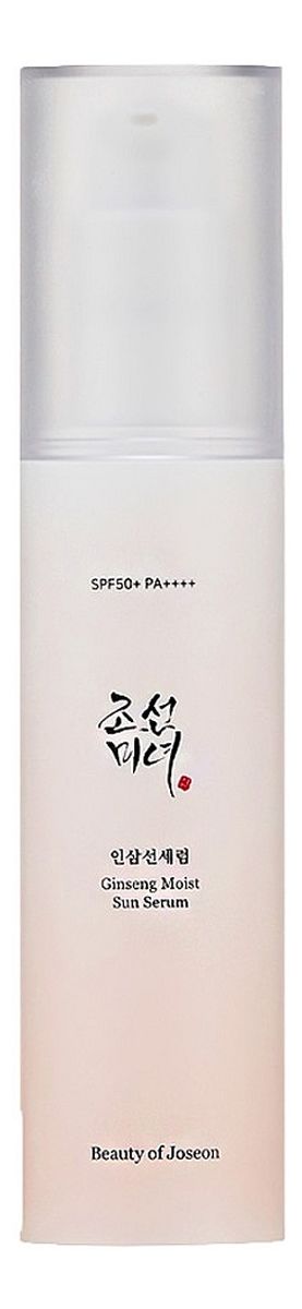 Ginseng moist sun serum spf50+ pa++++ nawilżające serum ochronne z żeń-szeniem