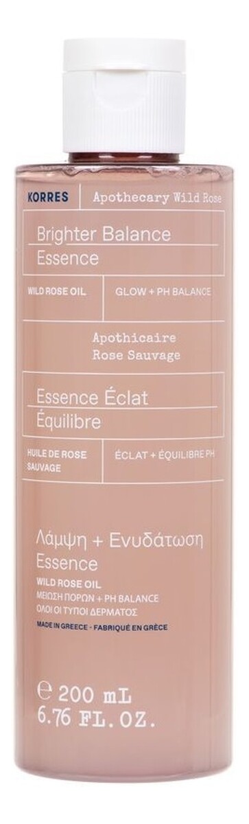 Apothecary wild rose brighter balance essence rozjaśniająco-równoważąca esencja do twarzy