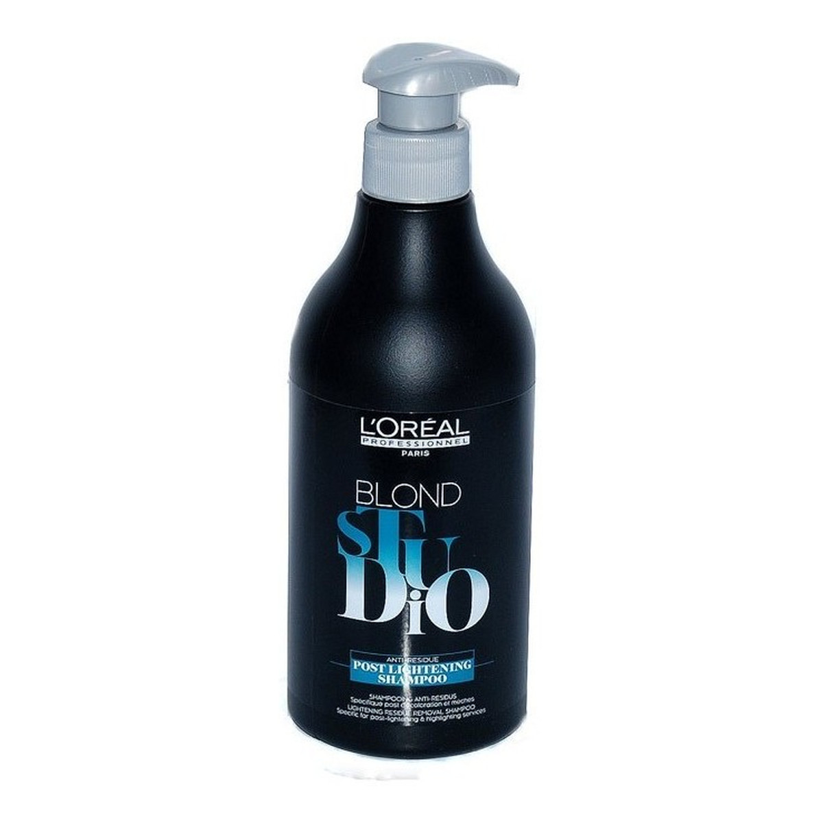 L`oreal Blond Studio Post Lightening Shampoo Szampon po dekoloryzacji włosów 500ml