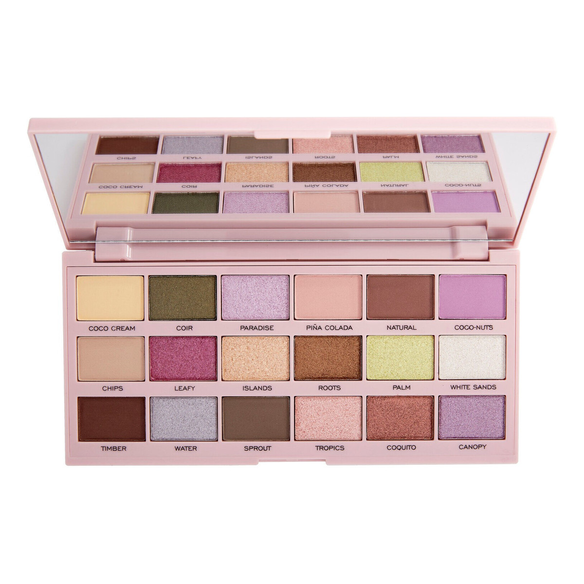 Makeup Revolution I Heart Revolution Tasty Palette Paletka Cieni do powiek Tasty Coconut