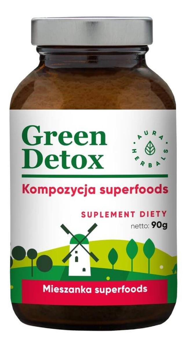 Green Detox sproszkowany suplement diety
