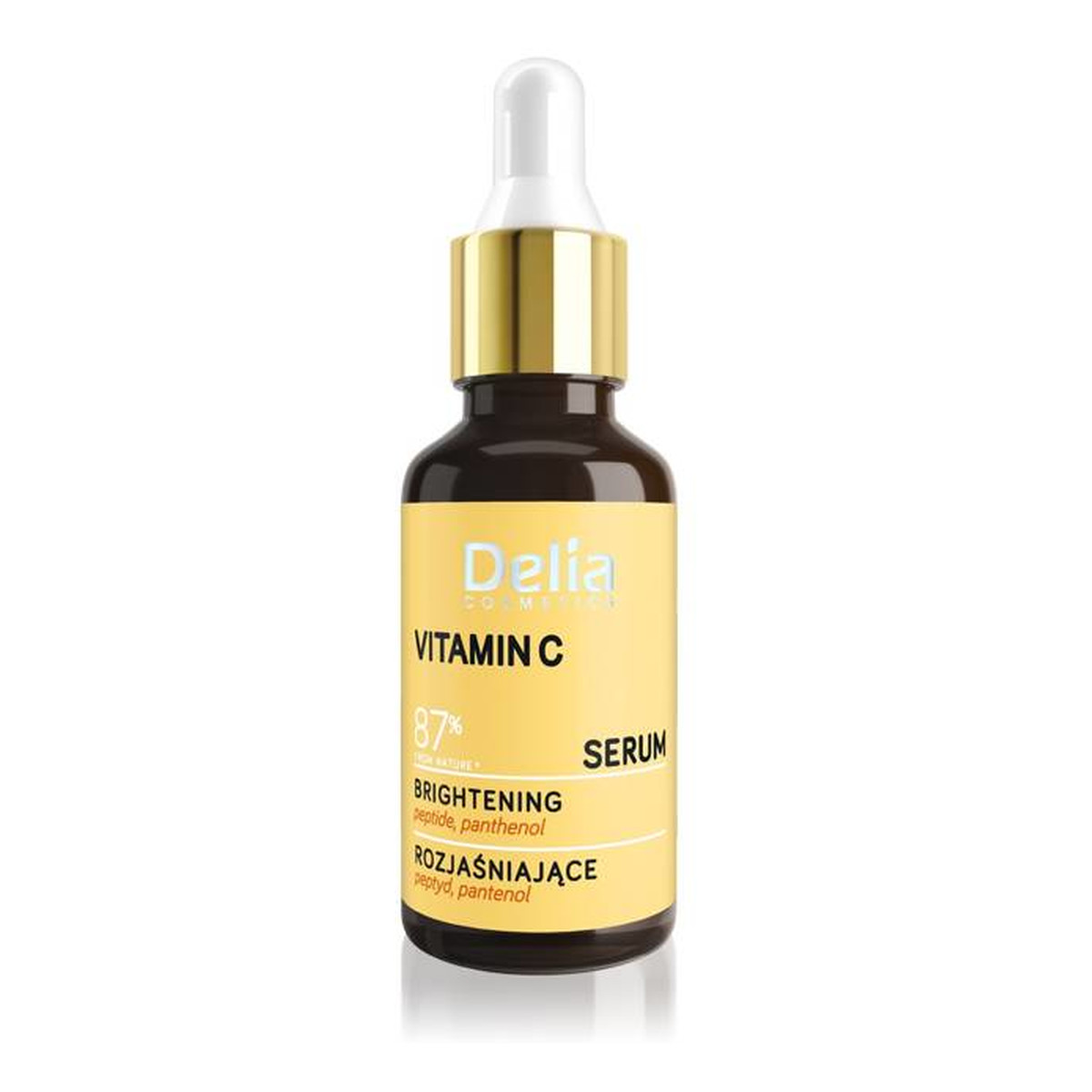 Delia WITAMINA C Serum rozjaśniające do twarzy,szyi i dekoltu na dzień i noc 30ml