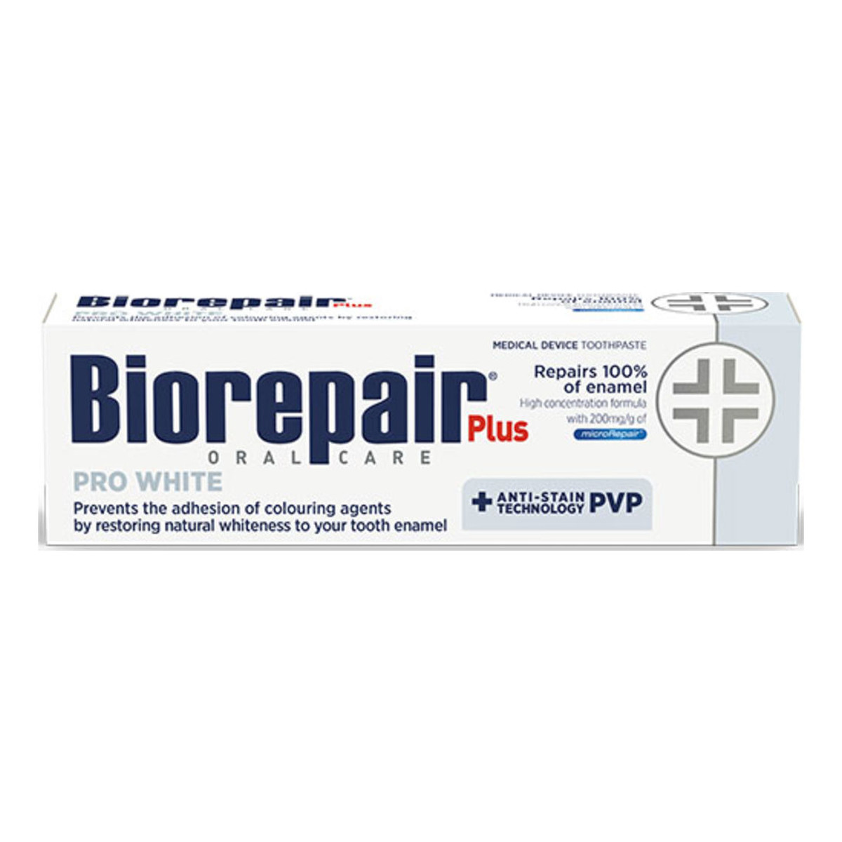 Biorepair Plus Pro White odbudowująca szkliwo pasta wybielająca 75ml