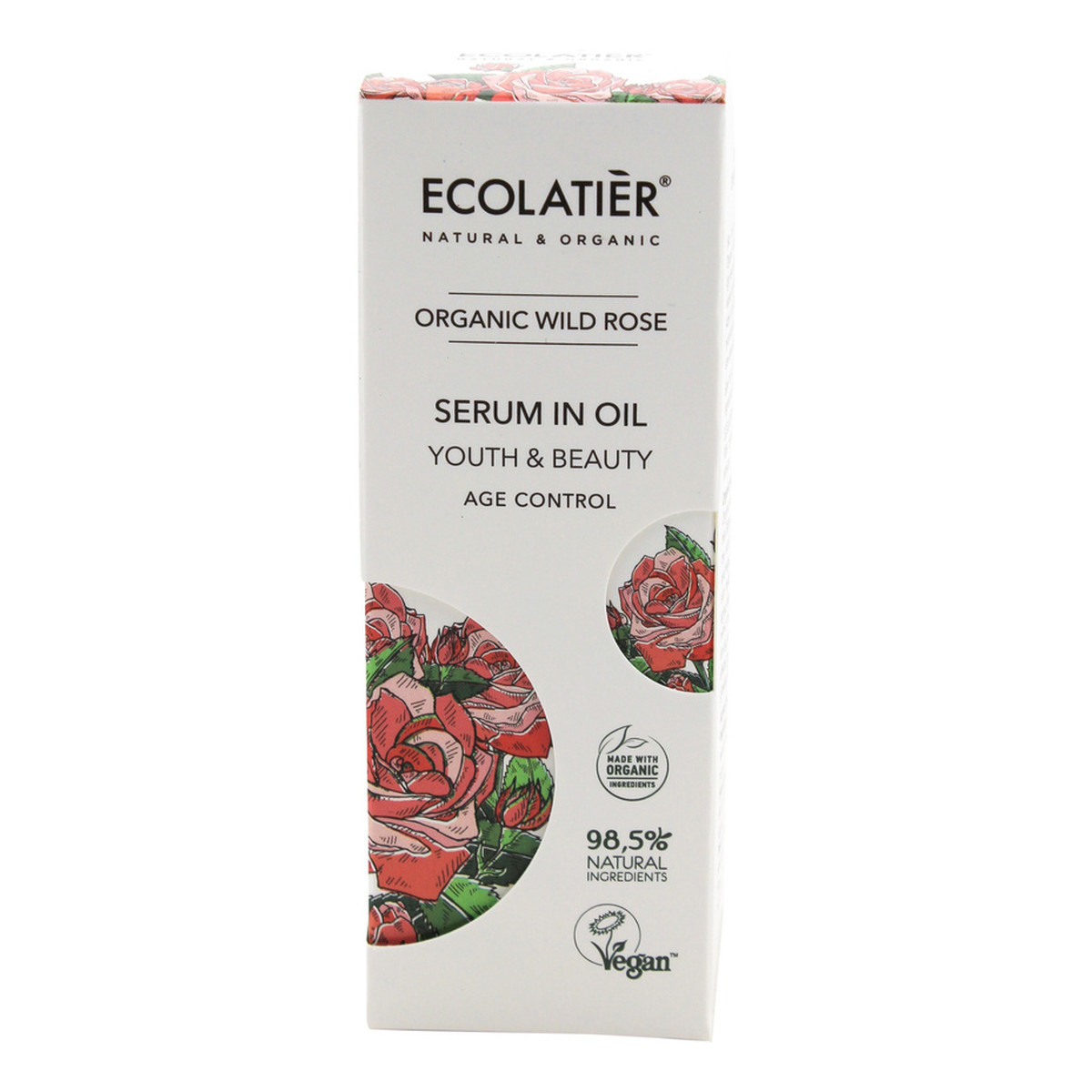 Ecolatier Organic Wild Rose Serum do twarzy przeciwstarzeniowe - cera dojrzała 50ml