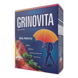 Grinovita Suplement diety Siła Natury - herbatka 1opakowanie -10 saszetek