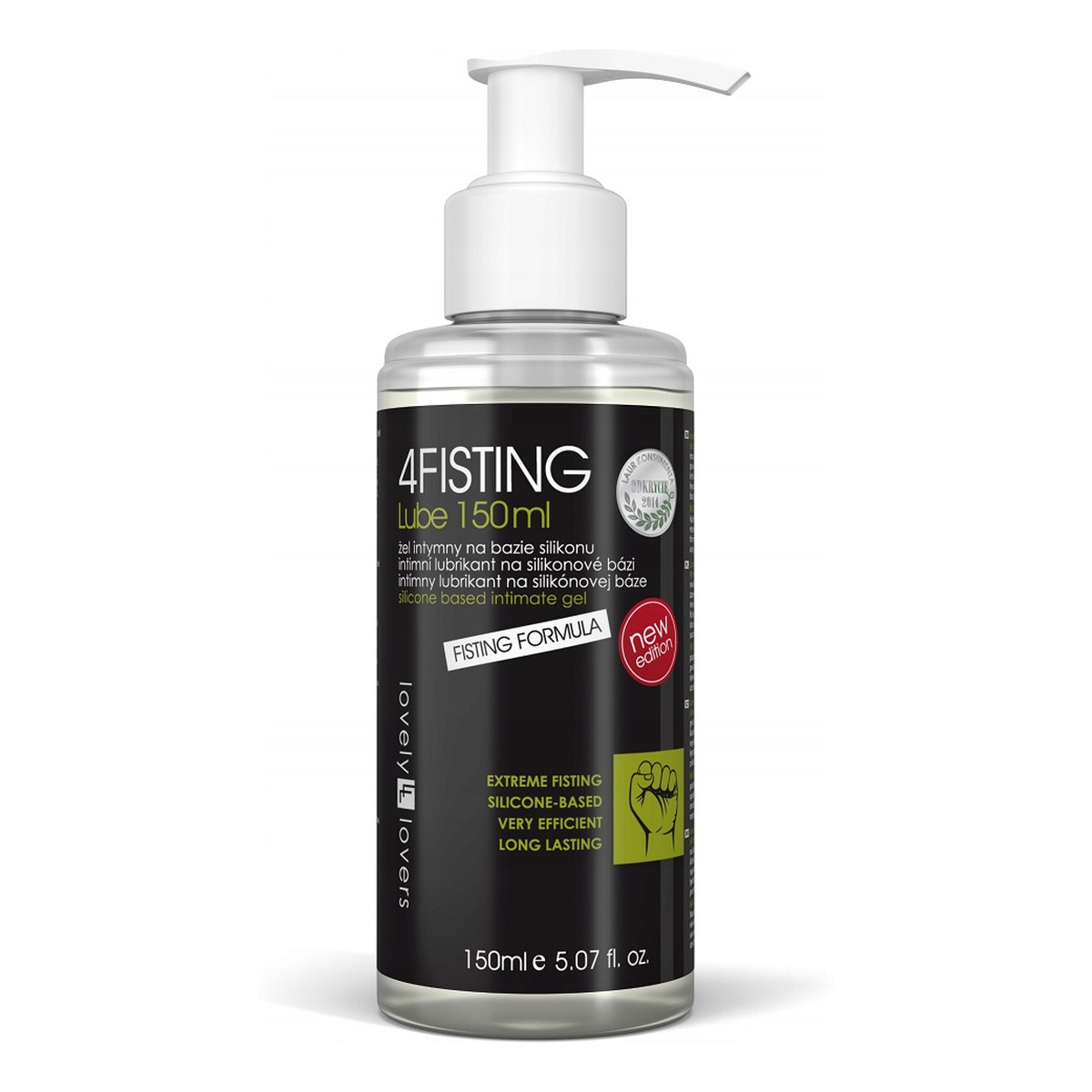 Lovely Lovers 4Fisting Lube ekstremalnie wydajny Żel intymny na bazie silikonu 150ml