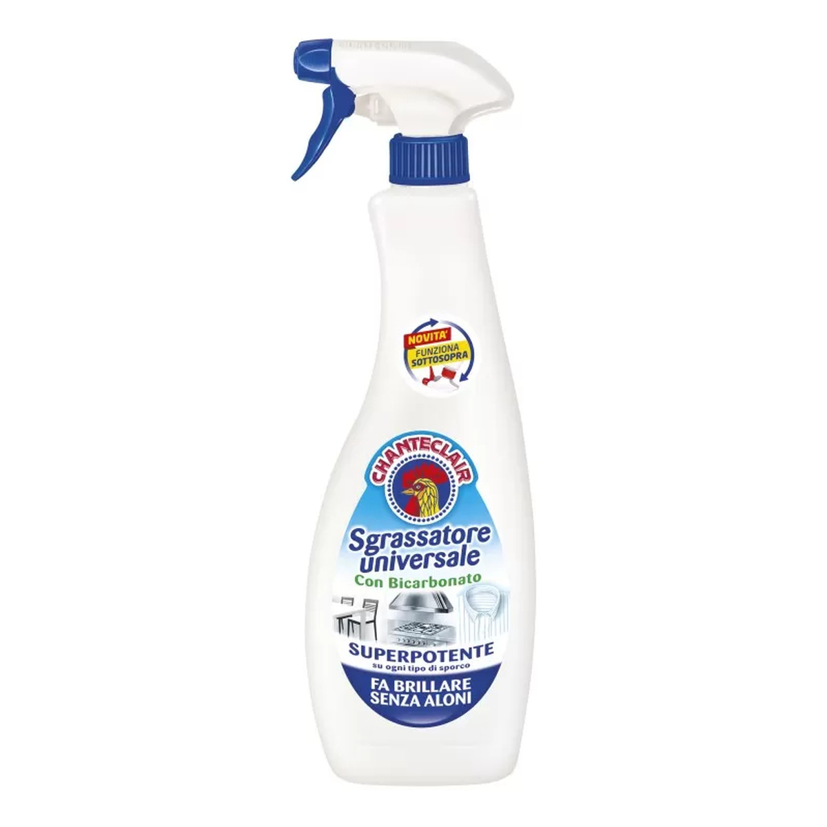 Chante Clair Odtłuszczacz Uniwersalny z sodą oczyszczoną rozpylaczem 600ml
