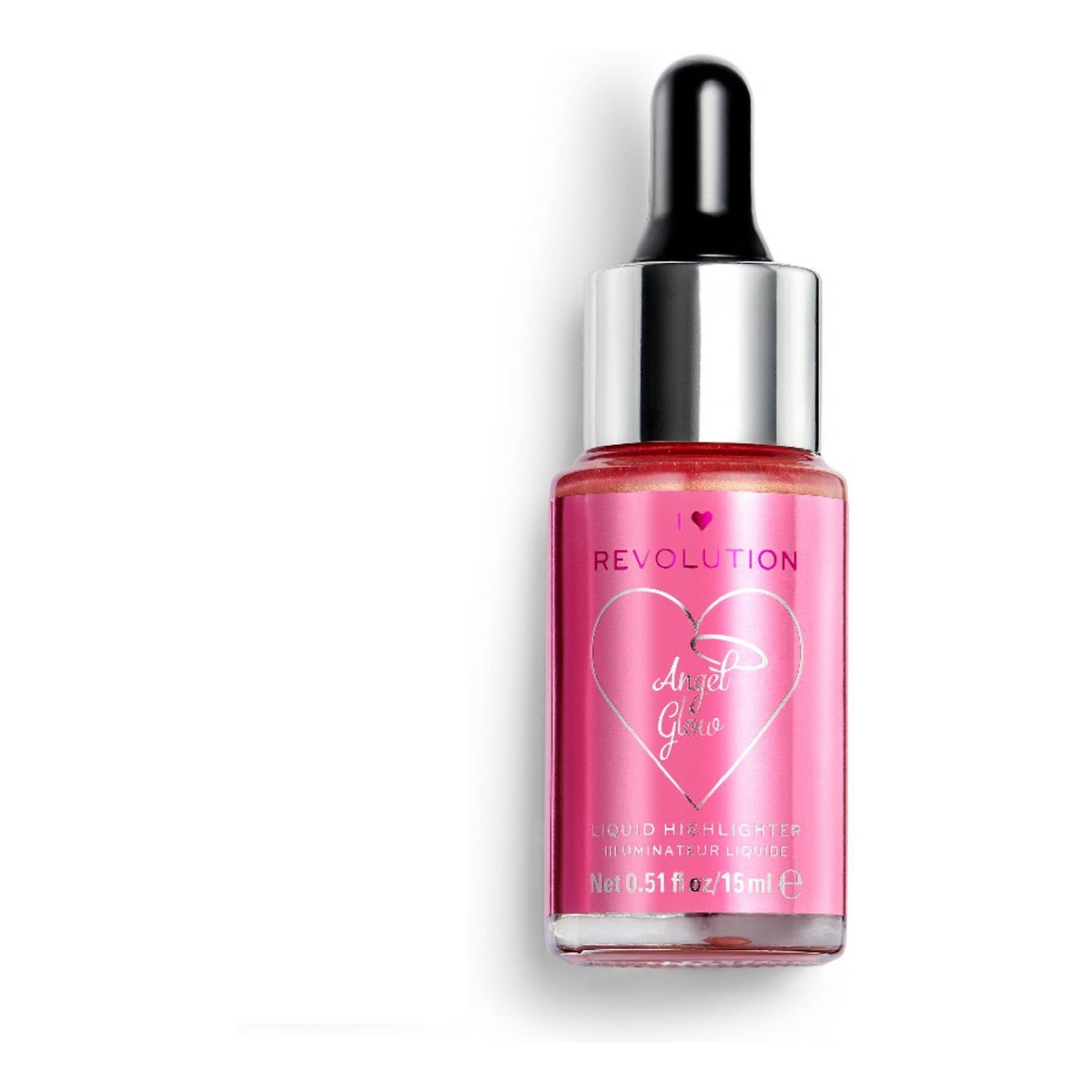 Makeup Revolution I Heart Revolution Fantasy Liquid Highlighter Rozświetlacz w płynie Angel's Glow 15ml