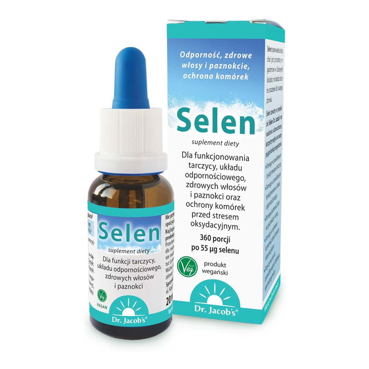 Dr Jacobs Selen suplement diety w kroplach 20ml