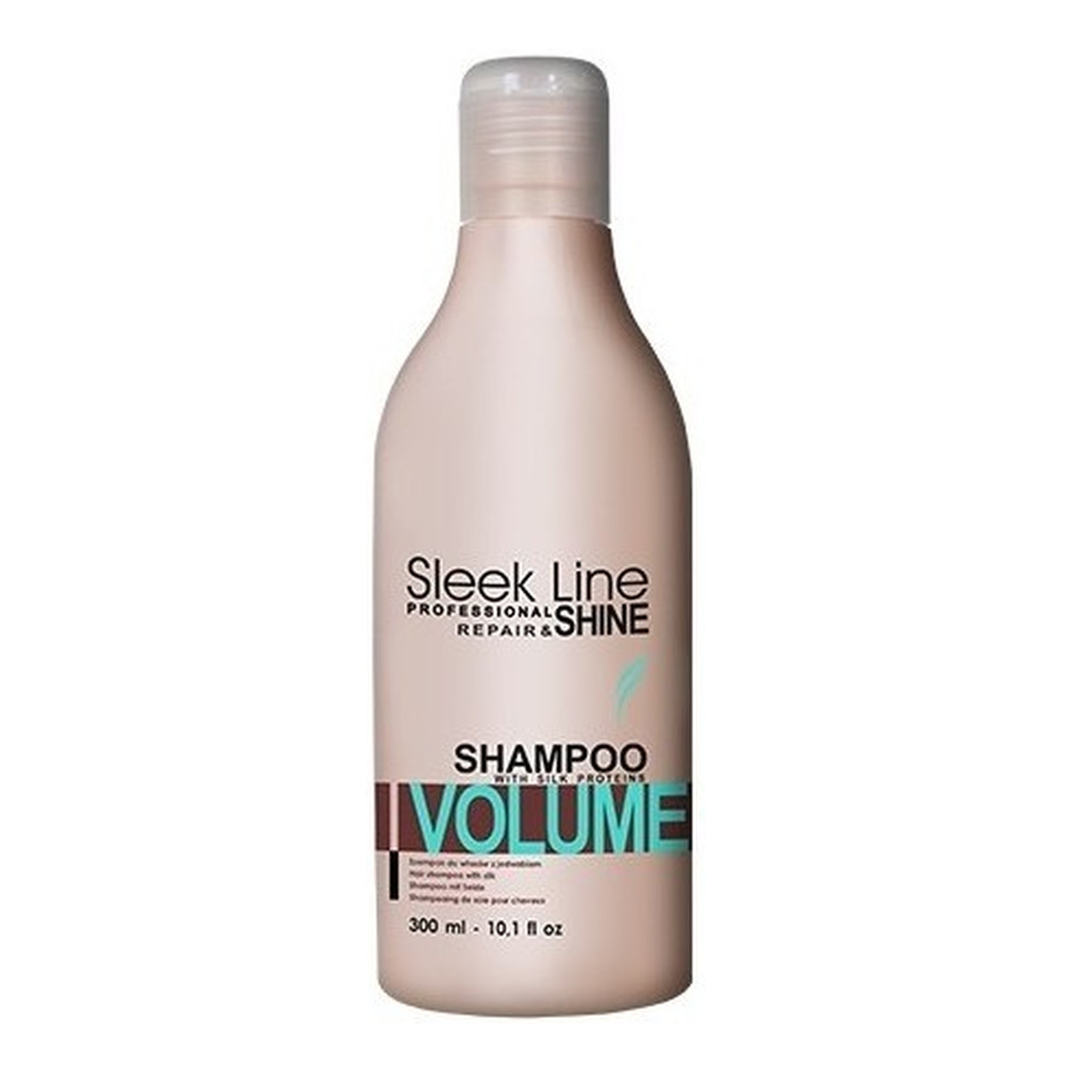 Stapiz Sleek Line Repair Volume Shampoo Szampon do włosów z jedwabiem zwiększający objętość 300ml
