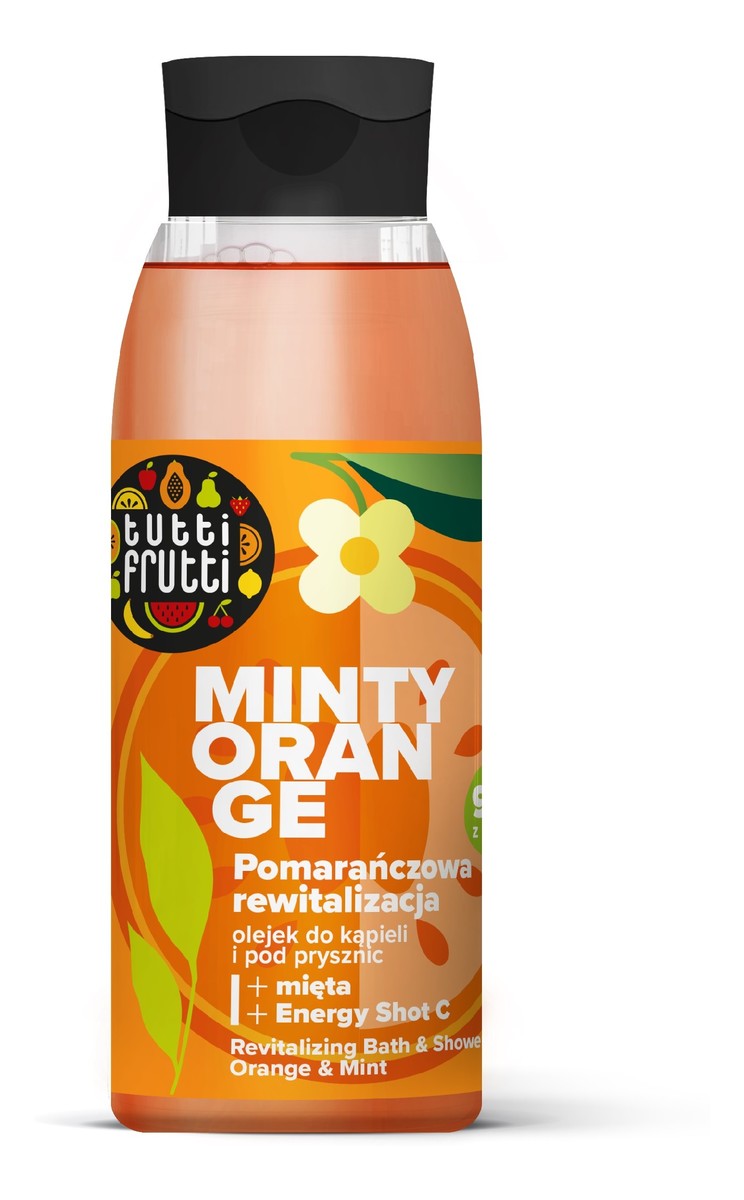 Minty Orange Olejek do kąpieli i pod prysznic Pomarańczowa Rewitalizacja