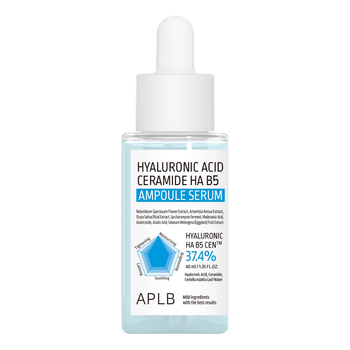 APLB Hyaluronic Acid ceramide HA B5 ampoule serum odżywcze serum do twarzy 40ml