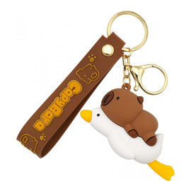 Brelok do kluczy kapibara z gąską CAPYBARA BRL378