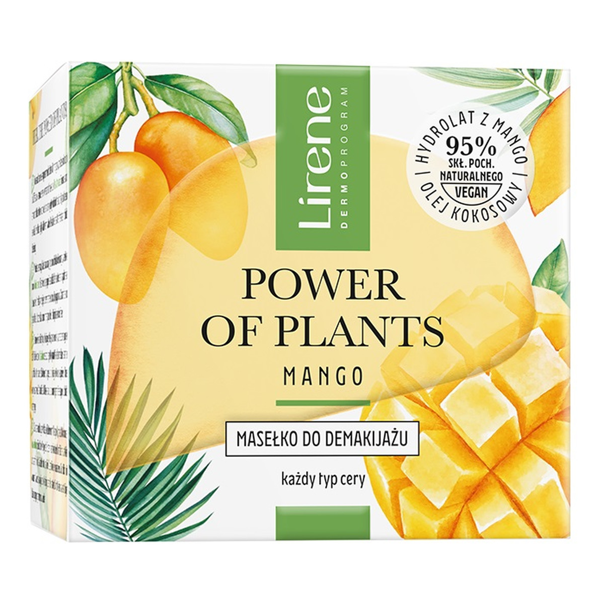 Lirene Power of plants Masełko do demakijażu mango 50ml