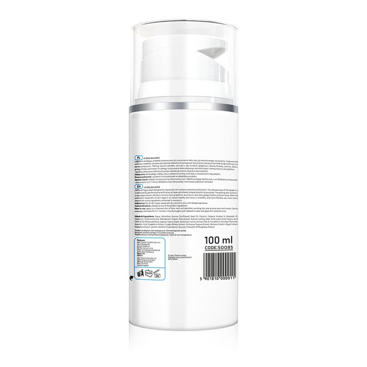 Apis Hydro Balance Enzymatic Scrub Peeling enzymatyczny z bioenzymami i algami morskimi 100ml