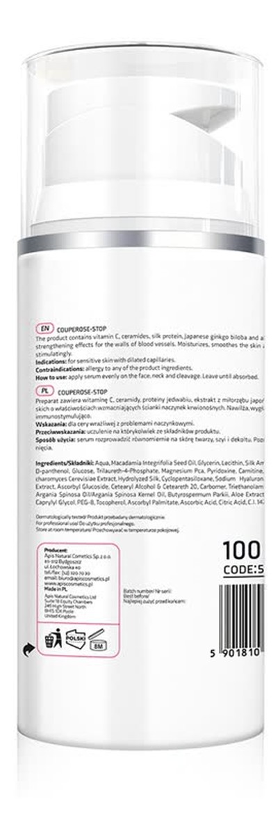 Couperose-stop serum dla cery z problemami naczynkowymi