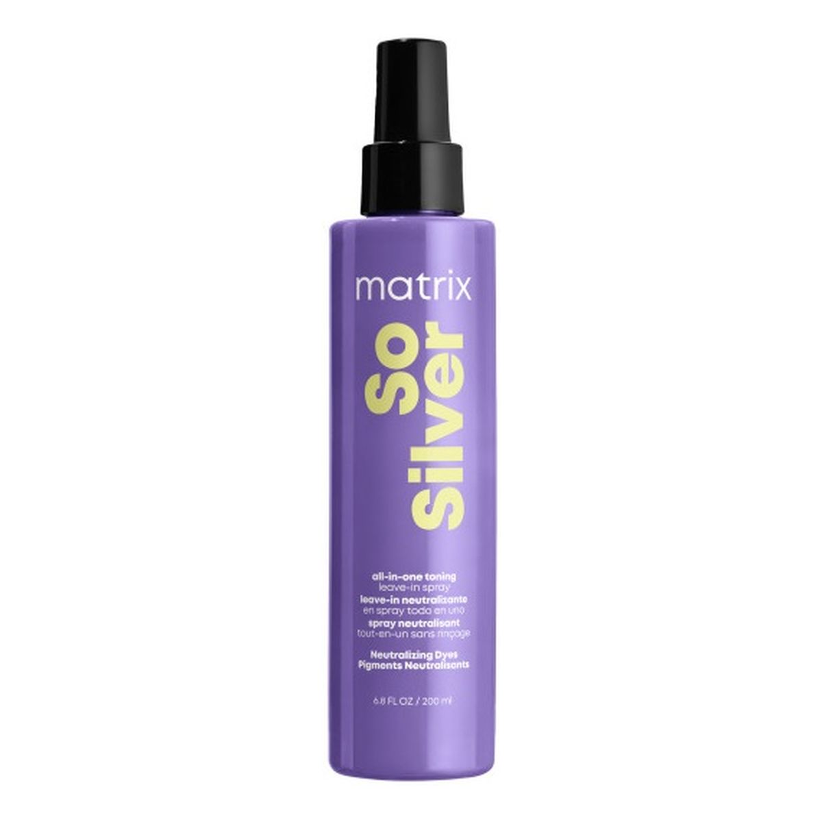 Matrix Total results so silver spray neutralizujący do włosów siwych i platynowego blondu 200ml