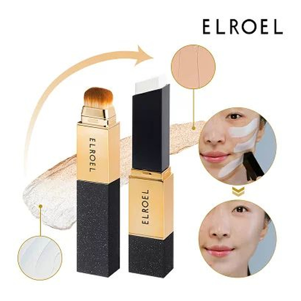 Elroel Blanc Cover Cream Stick Krem BB w sztyfcie 12g