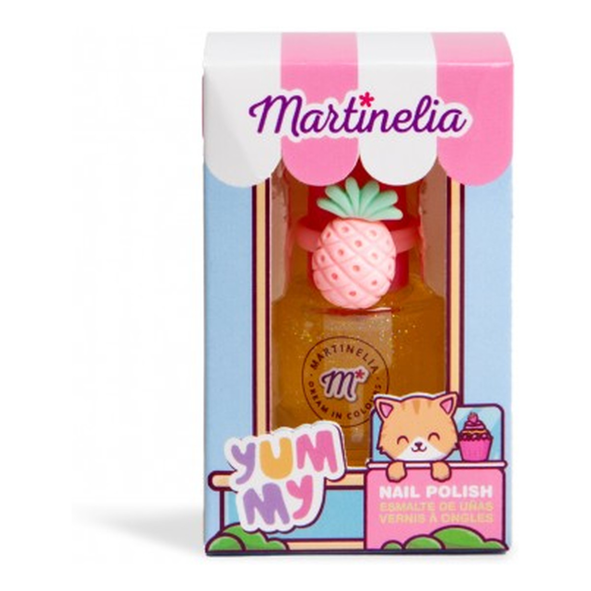 Martinelia Yummy Lakier do paznokci z pierścieniem 9ml