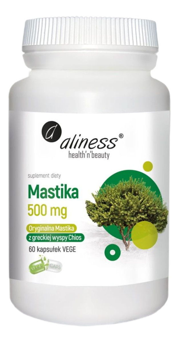 Mastika 500mg suplement diety 60 kapsułek