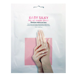 Baby Silky Hand Mask Sheet regenerująco-nawilżająca maseczka do rąk w formie bawełnianych rękawiczek