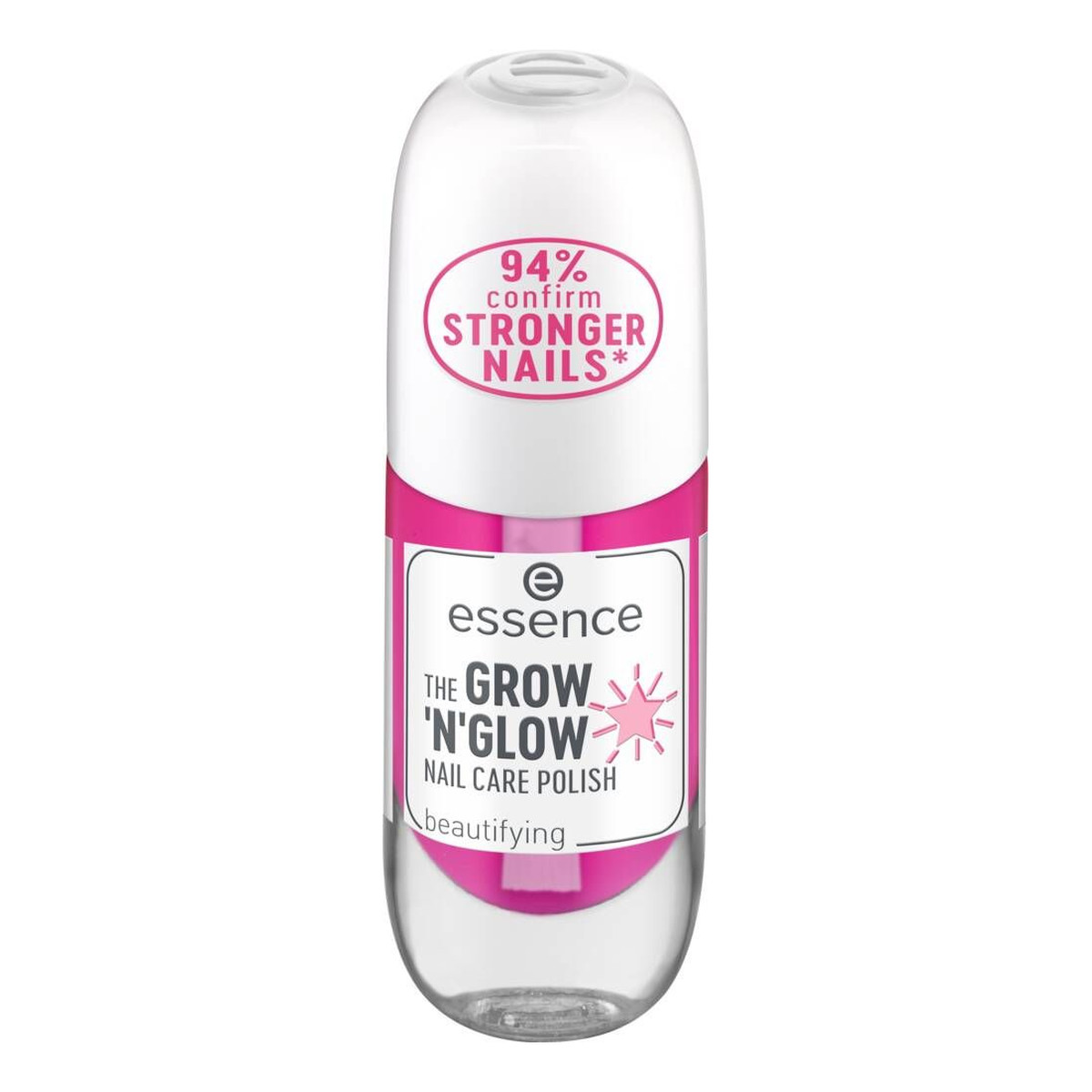 Essence The Grow'N'Glow Nail Care Polish Lakier do pielęgnacji paznokci 8ml