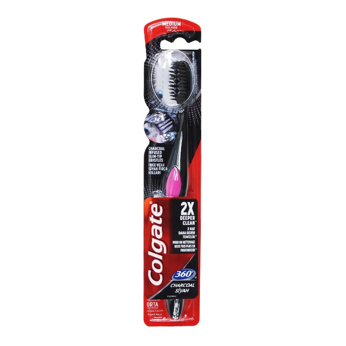 Colgate Szczotka do zębów 360 Black