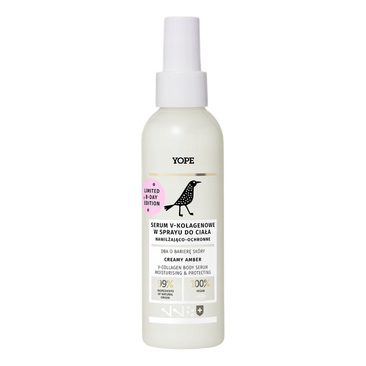 Yope Serum v-kolagenowe w sprayu do ciała creamy amber 150ml