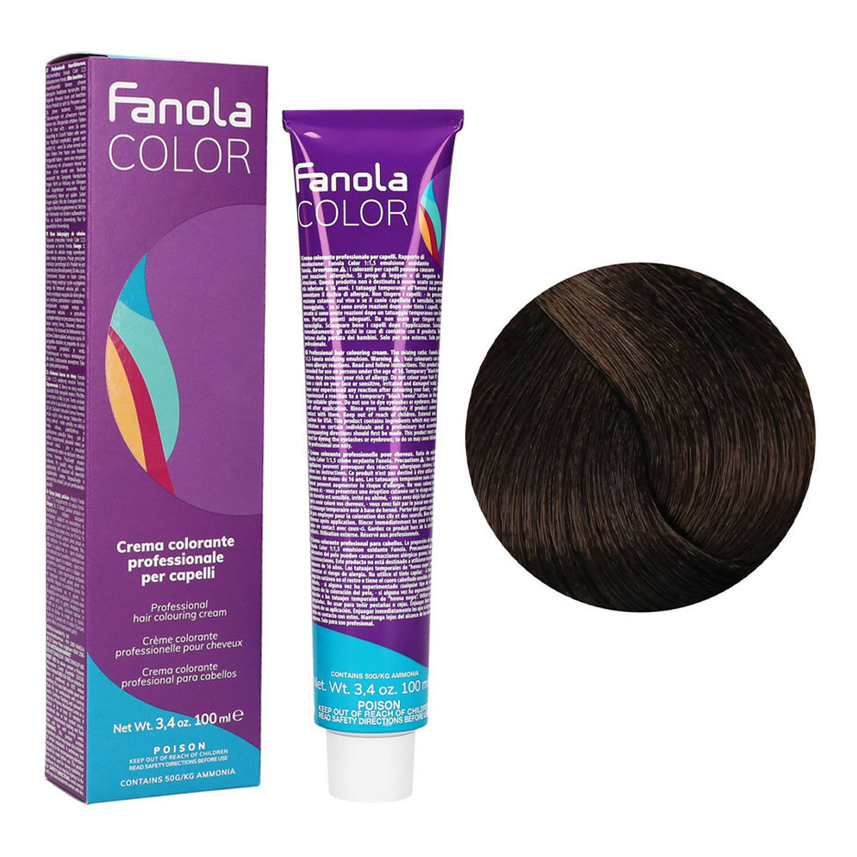 Fanola Color Krem koloryzujący Farba do włosów 100ml