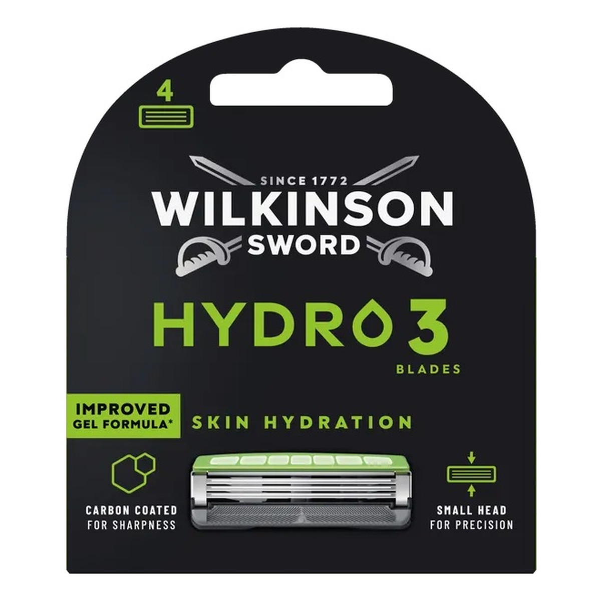 Wilkinson Sword Hydro 3 wkłady do maszynki do golenia 4szt