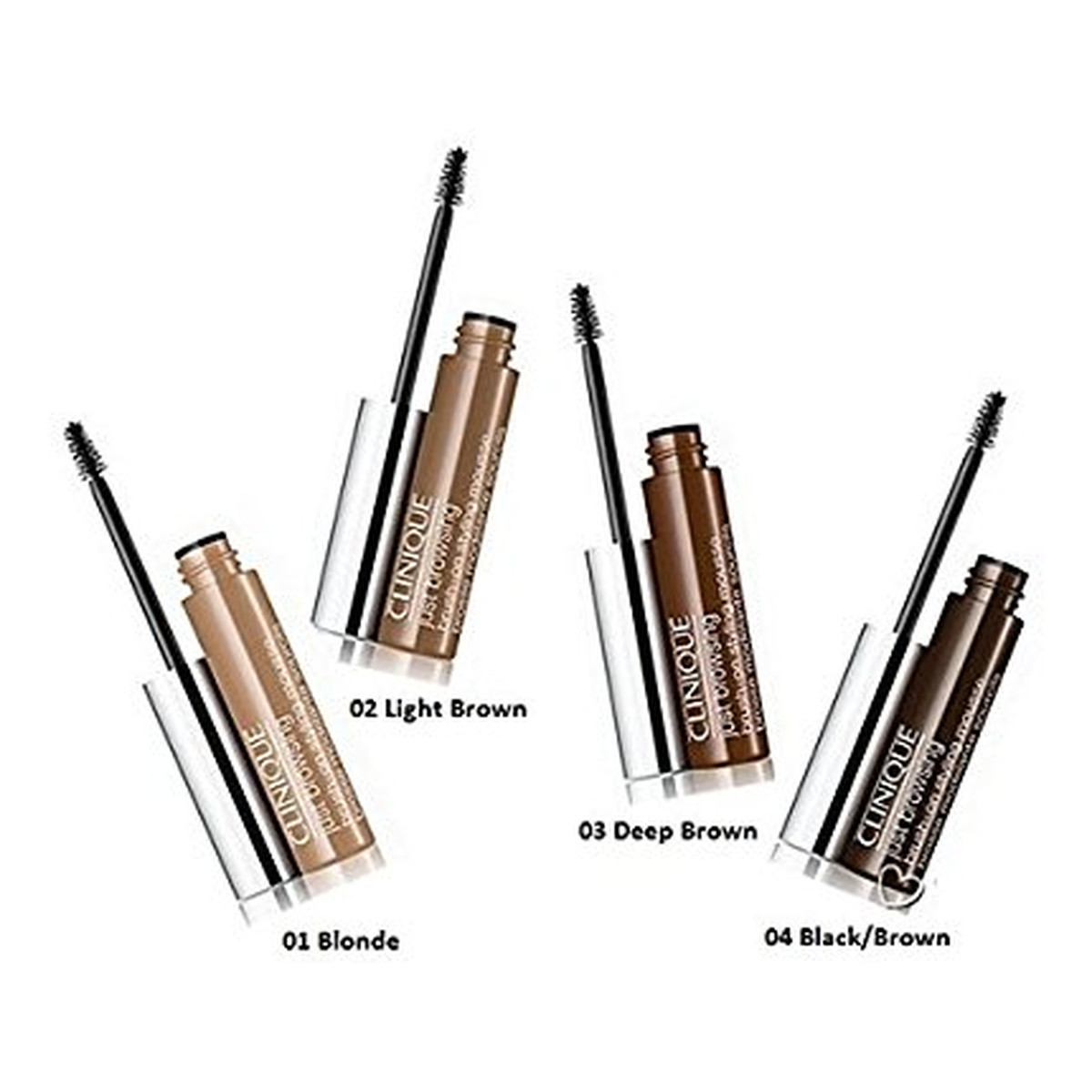 Clinique Just Browsing Brush-On Styling Mousse koloryzowany żel do makijażu brwi 2ml