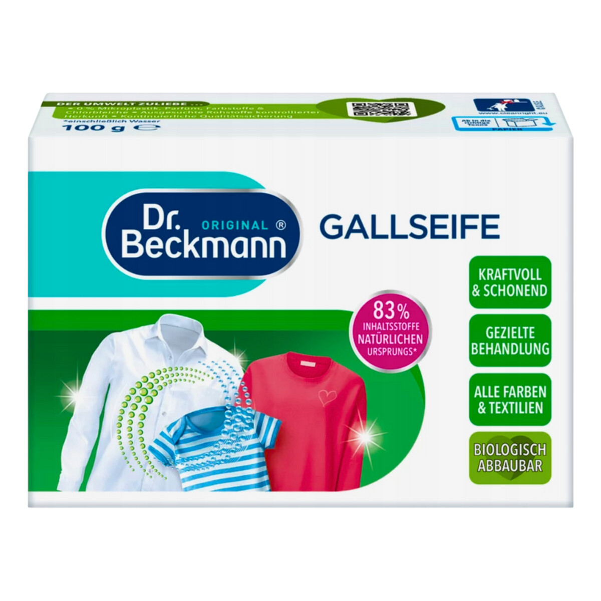 Dr. Beckmann Mydło odplamiające Gallseisfe 100g