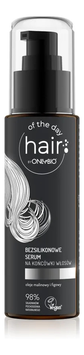 Bezsilikonowe serum na końcówki włosów