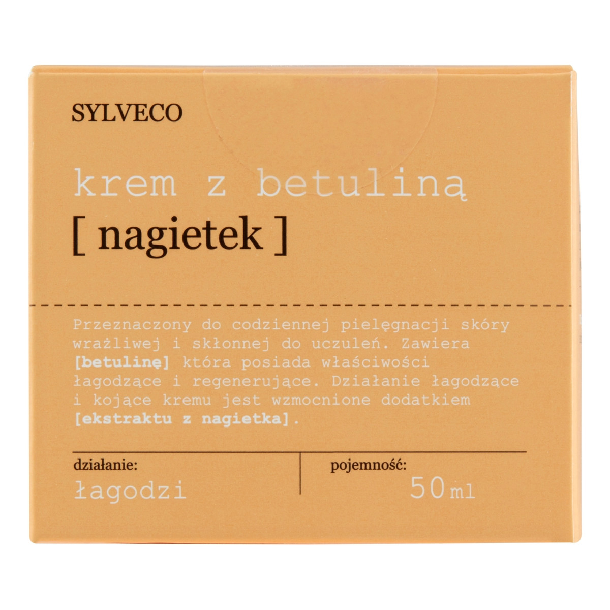 Sylveco Krem z betuliną Nagietek 50ml
