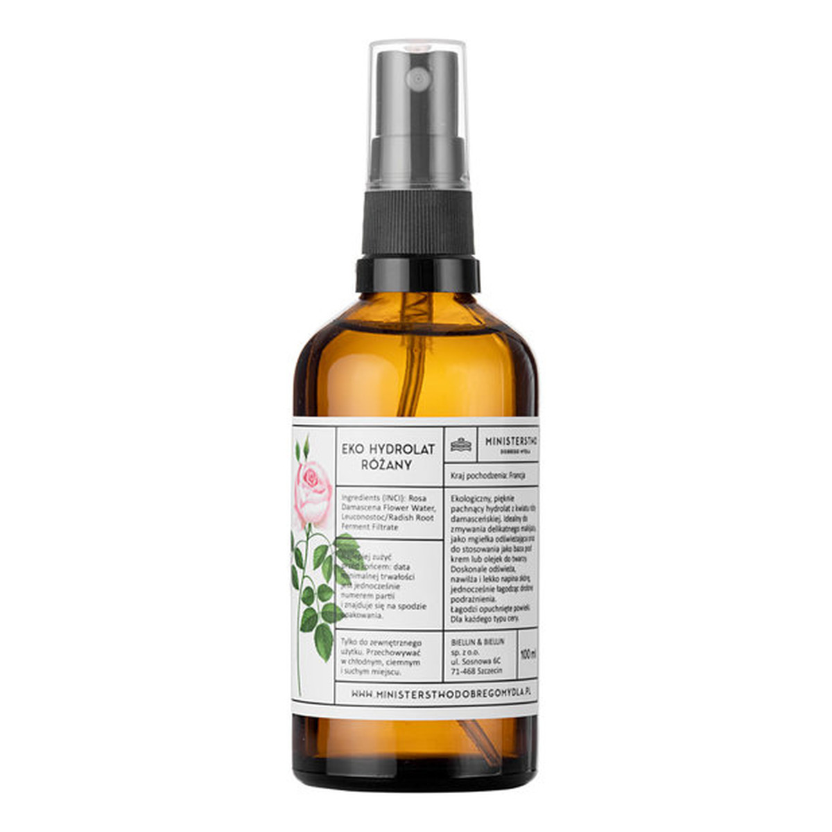Ministerstwo Dobrego Mydła Hydrolat różany 100ml