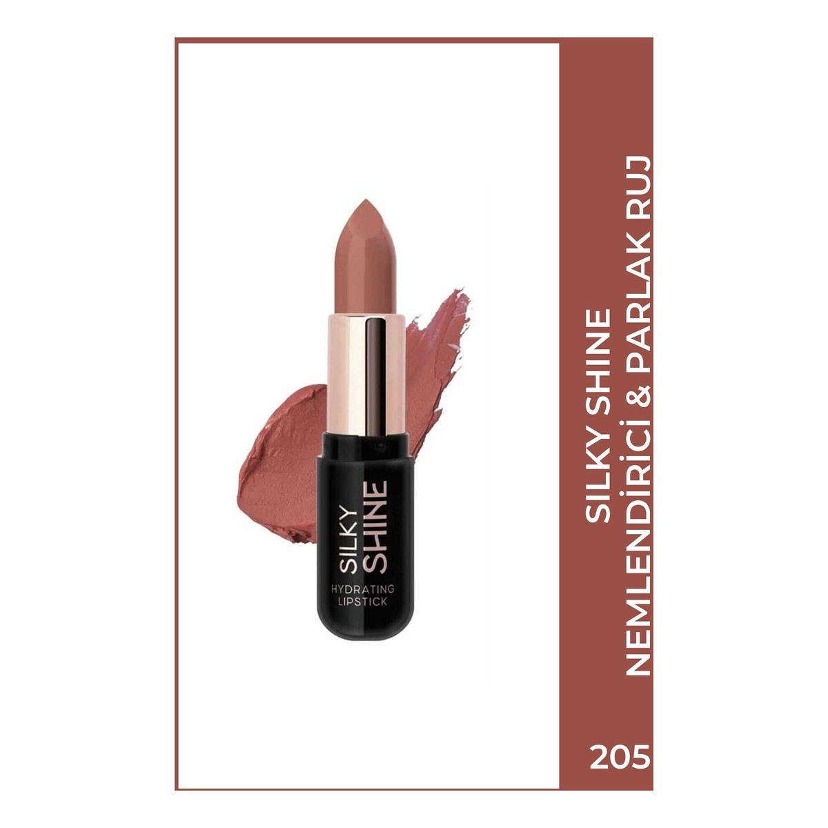 Golden Rose Silky Shine Hydrating Lipstick Nawilżająca pomadka do ust 4.2g